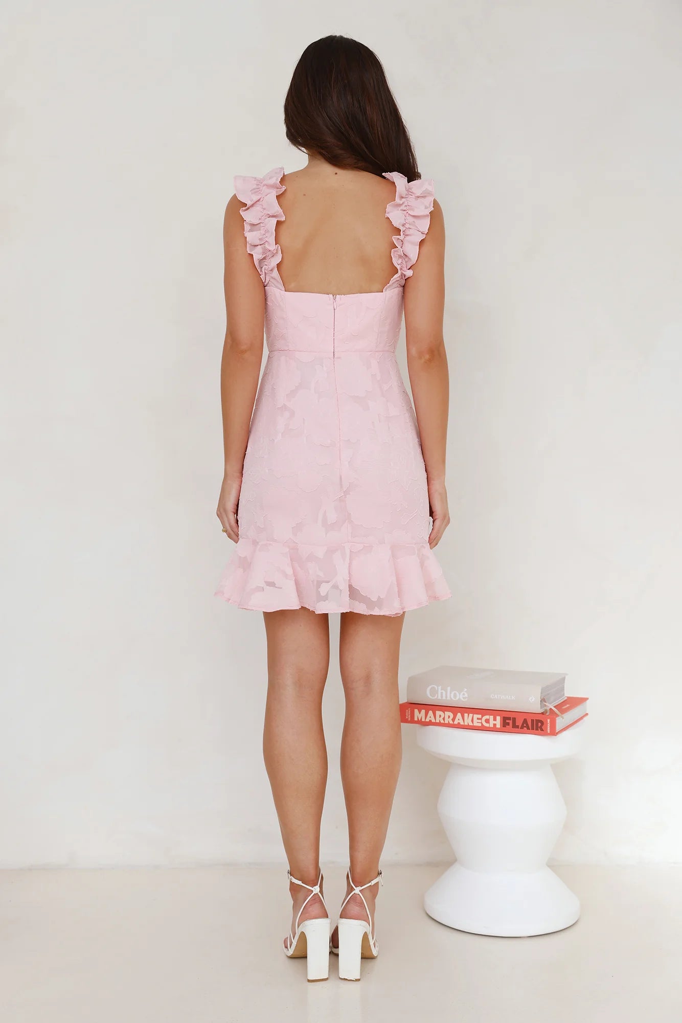 Festive Fling Mini Dress Blush