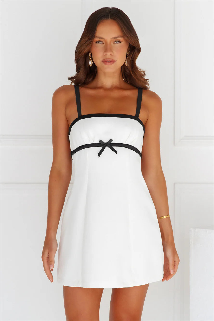 Endless Trends Mini Dress White