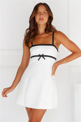 Endless Trends Mini Dress White