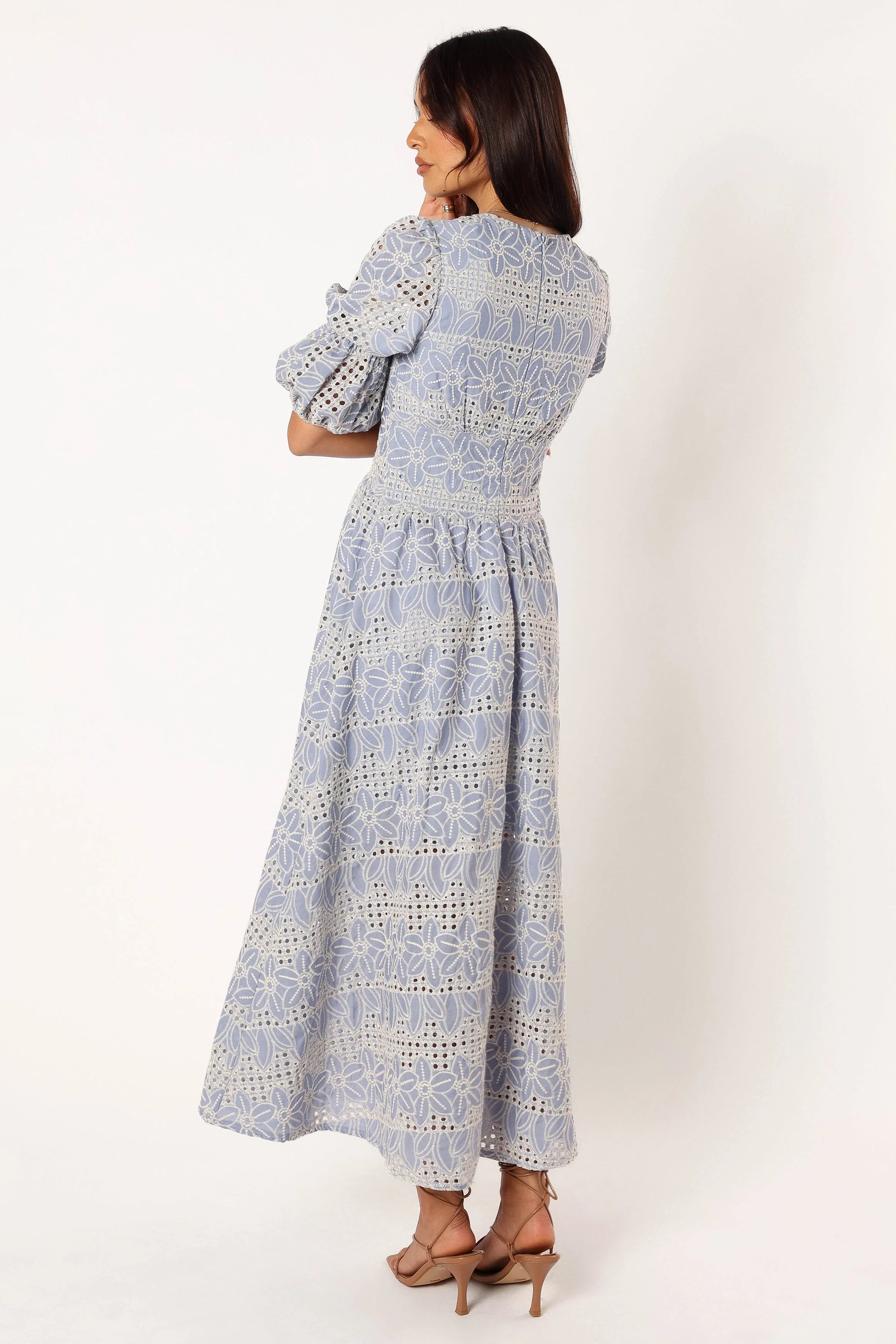 Tani Midi Dress - Blue